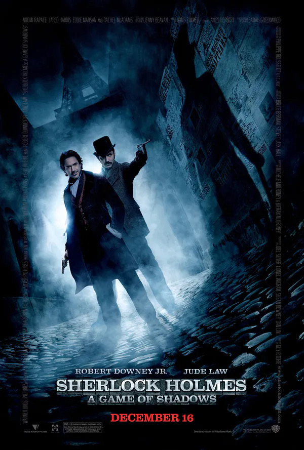 [影评] Sherlock Holmes: A Game of Shadows 大侦探福尔摩斯2：诡影游戏